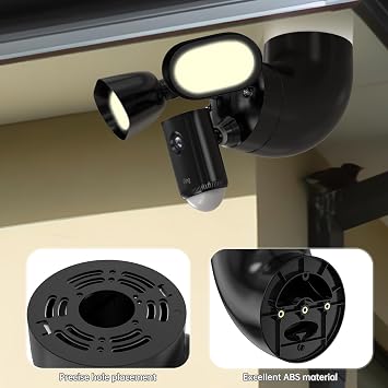 EDUP Ring Camera Eave Mount for Ring Floodlight Cam Wired Plus/Pro