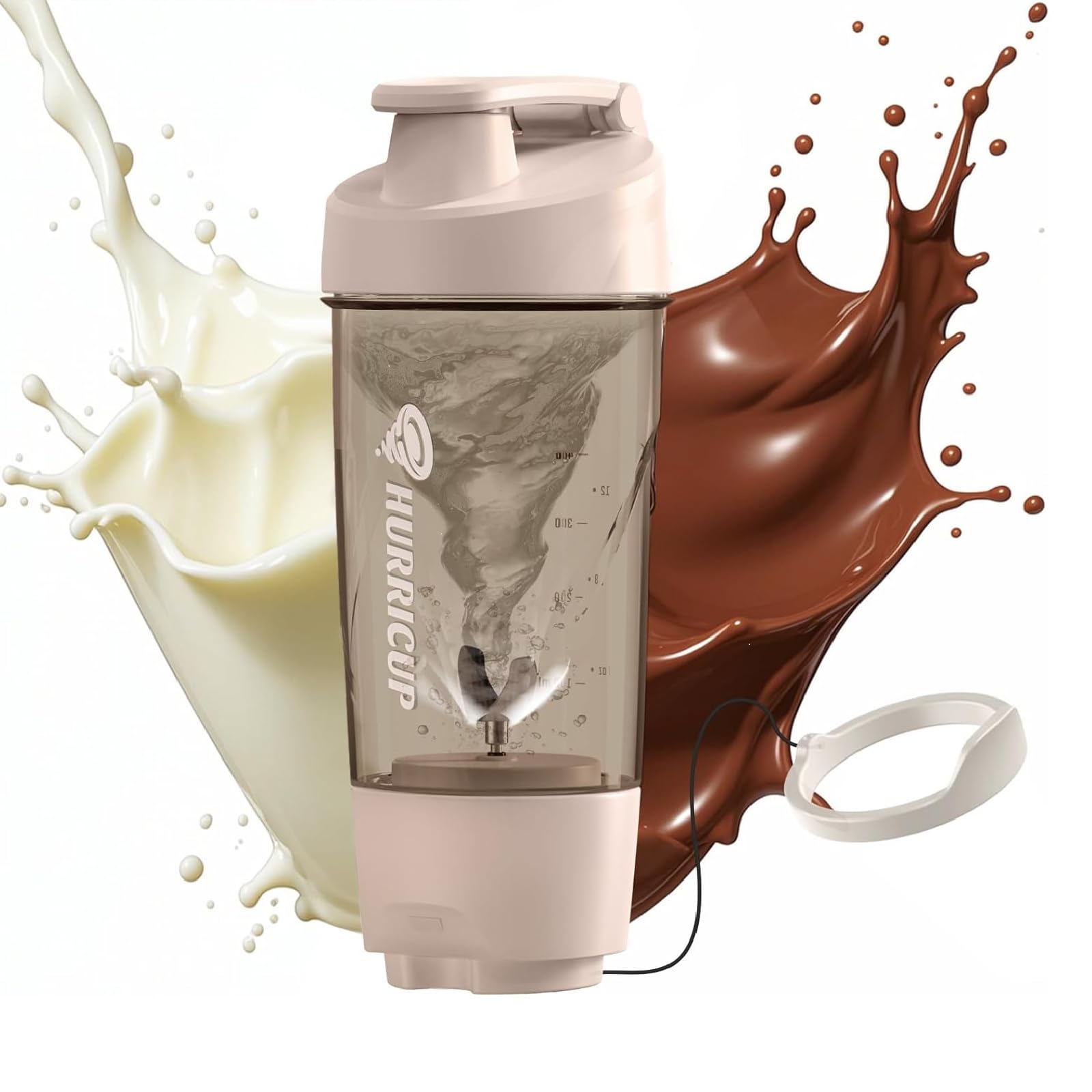 Shaker Protein Shake en acier inoxydable 650 ml – Technologie de mélange manuel, sans secousses et sans mousse – Idéal pour l'extérieur, la cuisine, la salle de sport et le bureau – Sans BPA | Design