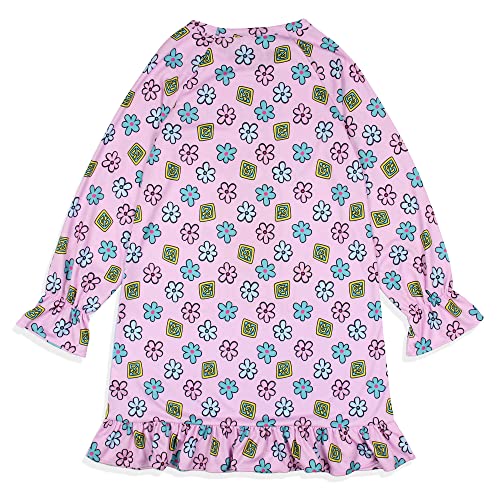 INTIMO Scooby-Doo Girls' I Woke Up Like This Flower Sleep Pajama Dress Nightgown4
