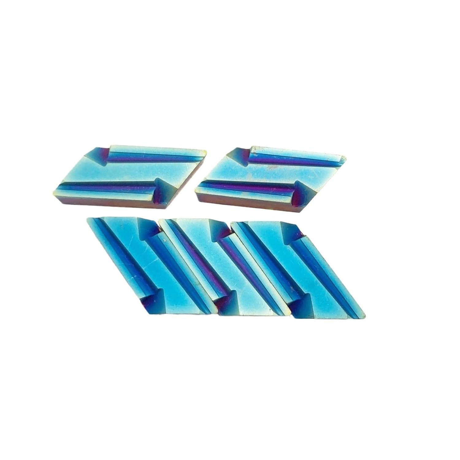 Carbide Turning Inserts 10PCS KNUX160405R KT7030 Hard Alloy Indexable External Turning Tool Blade Lathe Tools