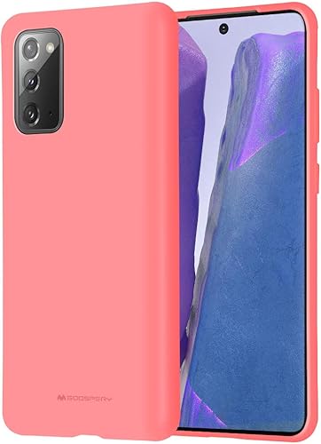 GOOSPERY Sensación suave para Samsung Galaxy Note 20 de 6.7 pulgadas (2020) 5G, acabado suave al tacto, diseño delgado con colores intensos a prueba
