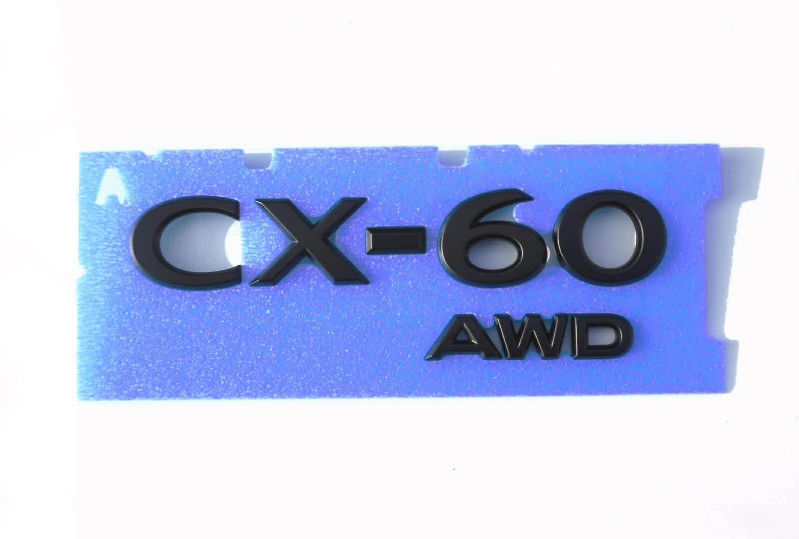 Amazon | マットブラック CX-60＋AWD(KH系) カーネームエンブレム