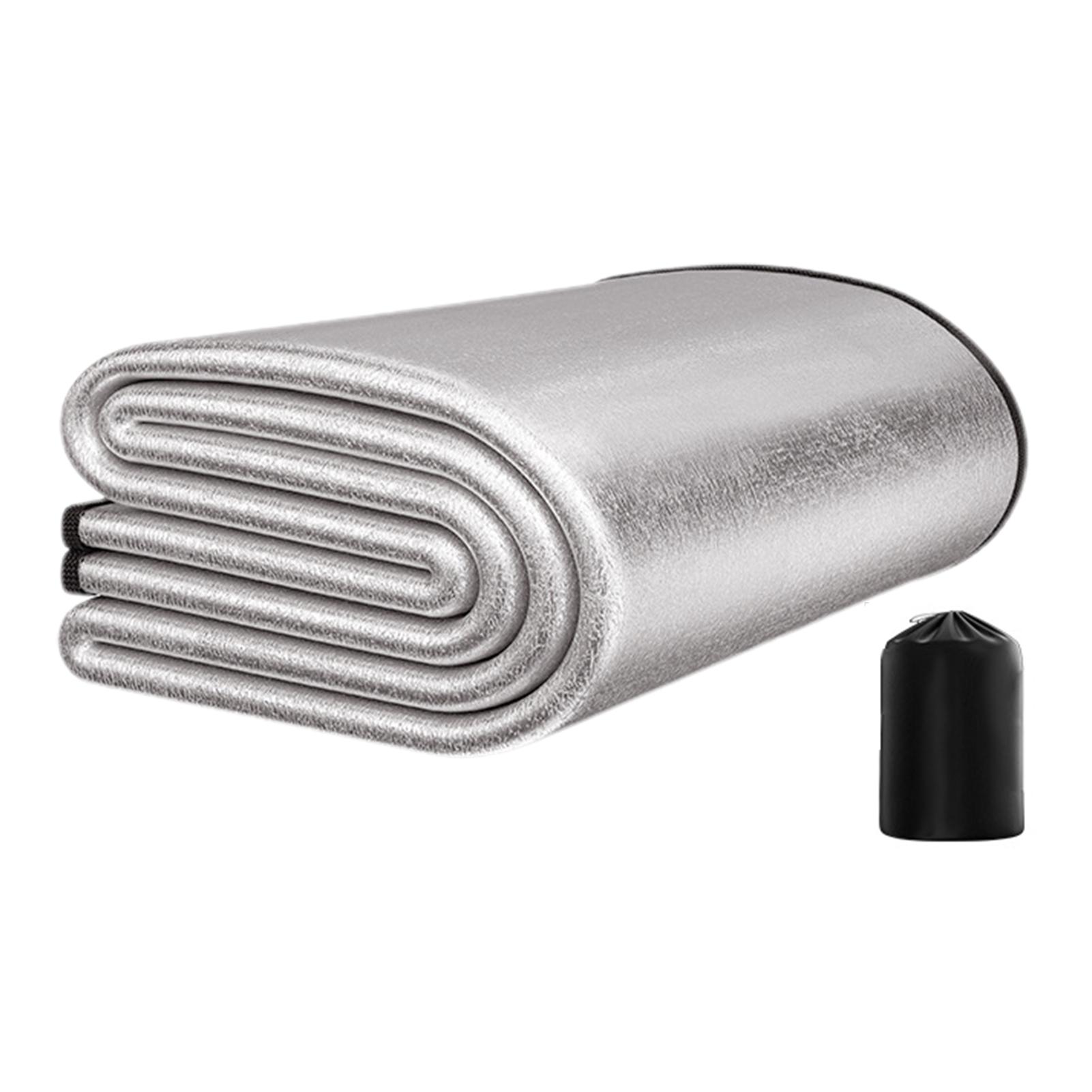 Tappetino Isolante In Alluminio 200x150cm - Termico, Impermeabile, Per Campeggio - Foto 8