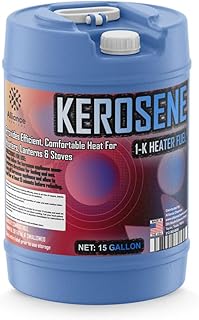 K1 Kerosene for Enhanced Kerosene Heating - 15 Gallon - Premium Quality K1 Kerosene for Reliable and Safe Kerosene Heating