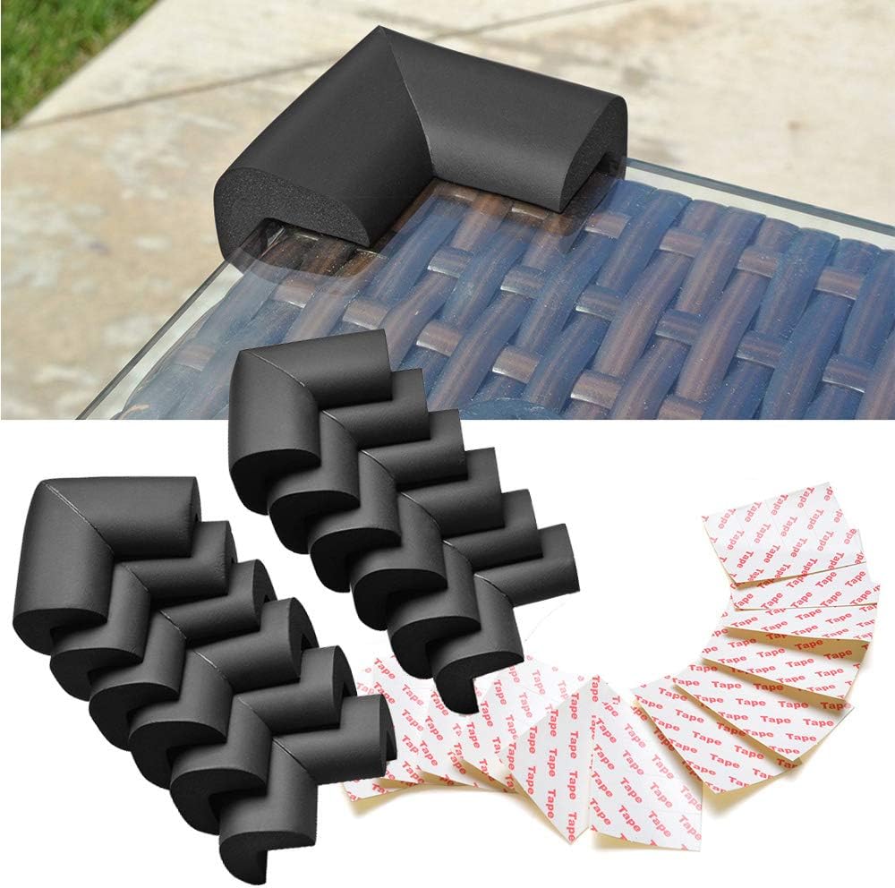 WADEO Protector Esquinas Bebes Marron Protector Esquinas Y Bordes Bebes Protector Mesa Niños