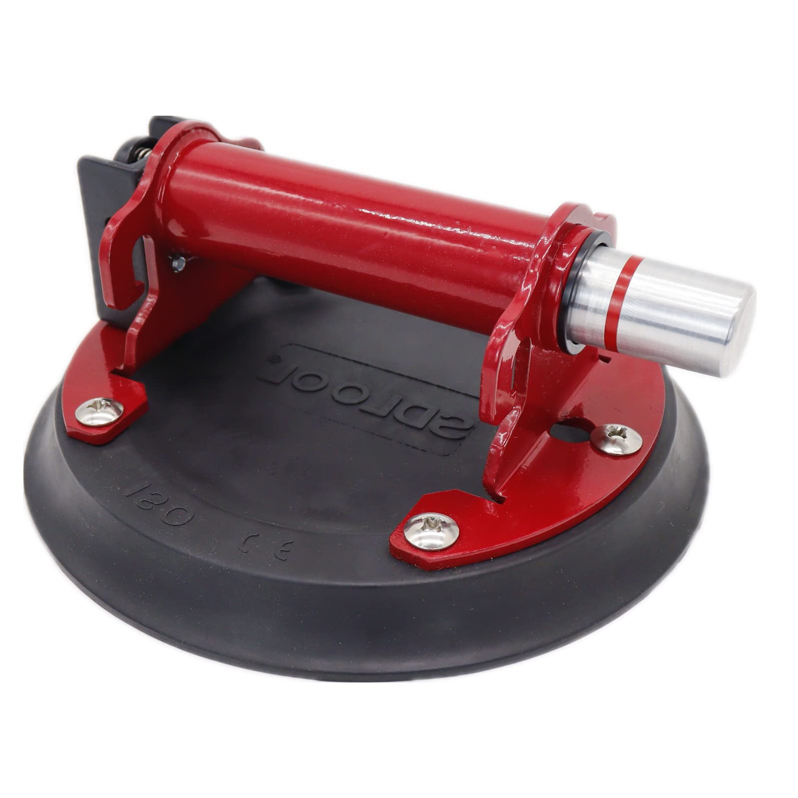 Seam Setter, 8，9 Inch Vacuum Suction Cup Heavy Duty Lifter for Tile Stone Granite Marble Glass Lifting with Metal Handle(9Inch)