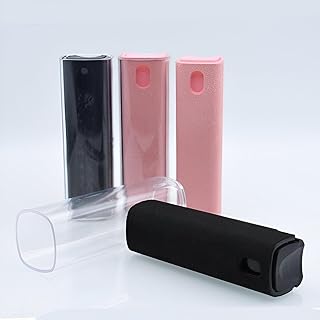 منظف شاشة قابل لإعادة الاستخدام من قماش مايكروفايبر صديق للبيئة لجميع الشاشات، يزيل الغبار والبقع (4 قطع باللون الموضح)