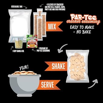 GameMaker Savory Cracker Seasoning | Garlic & Dill 2 Pack