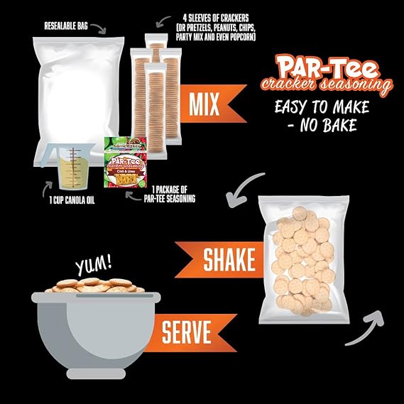 GameMaker Savory Cracker Seasoning | Garlic & Dill 2 Pack