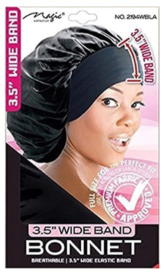 3.5 Inch Wide Band Bonnet Elastic Band 