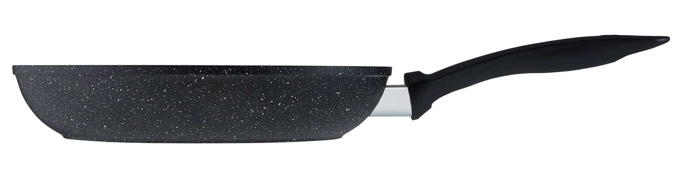 KUHN RIKON Easy Induction Marble Bratpfanne / Pfanne, 26 cm, schwarz, induktion, Aluminium