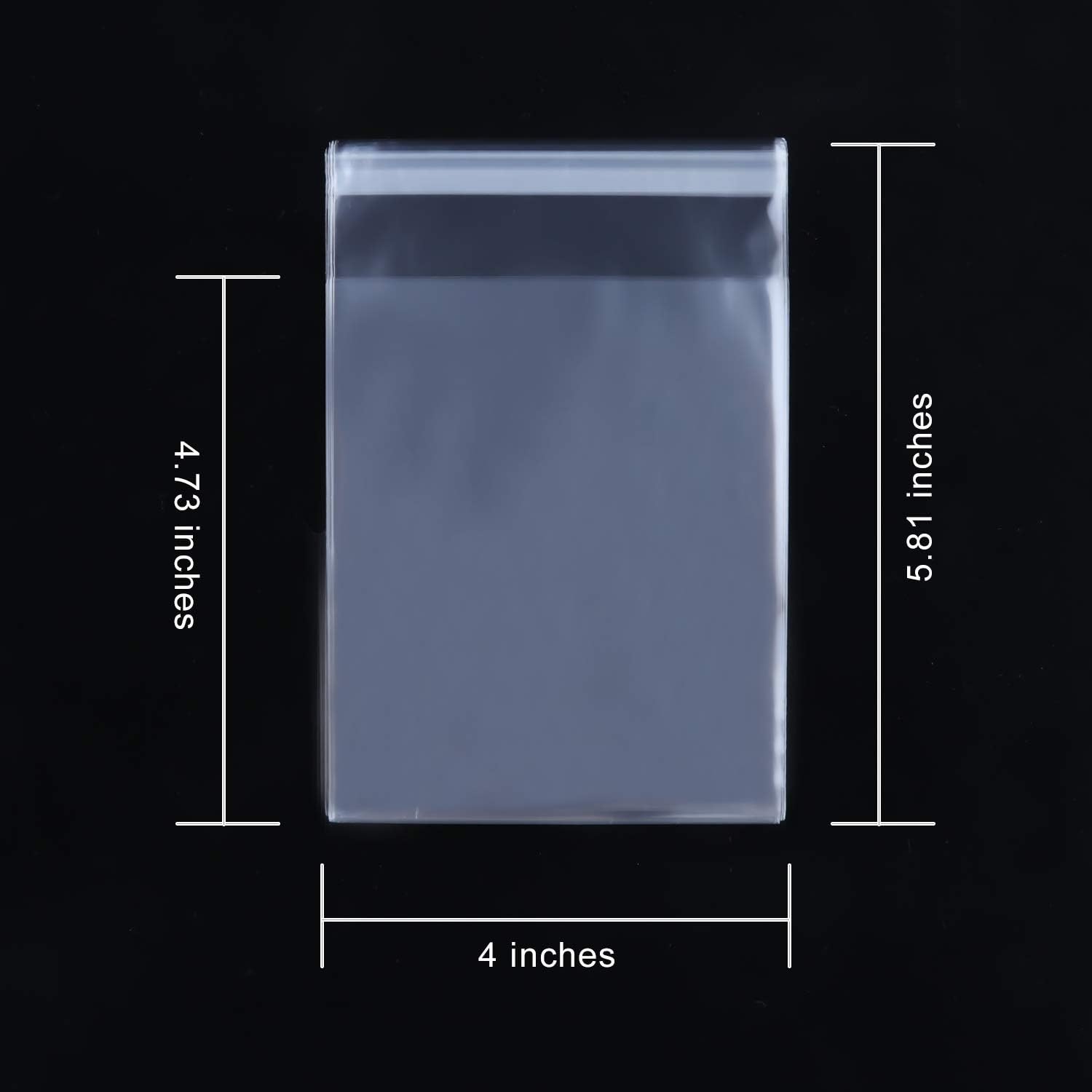 Black Friday - 40% OFF 400 Pcs 4x4.73 Clear Resealable Cellophane Bags Good for Bakery, Candle, Soap, Cookie Poly Bags Black Friday 🔥 400 Pcs 4x4.73 Clear Resealable Cellophane Bags Good for Bakery, Candle, Soap, Cookie Poly Bags