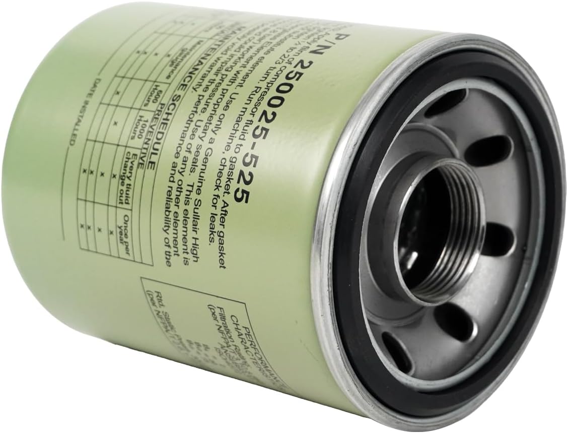 250025-525 Oil Filter Compatible and Suitable Air Compressor Replacement Filter