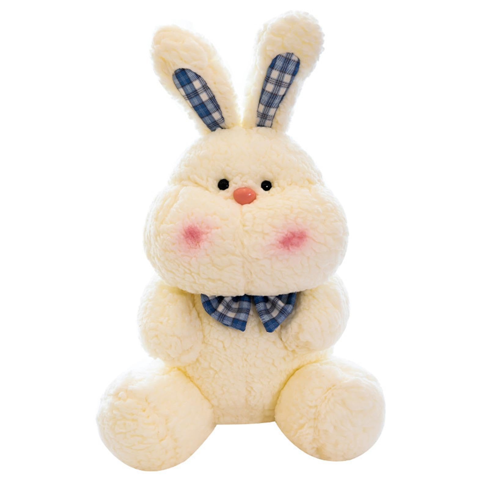 青いリボン ウサギのぬいぐるみ あお色いわいうさぎ※必ず購入手順をご確認ください!! 亀染屋・祝の印 | ぬいぐるみ