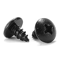 Vista 10 de Tornillo de madera de cabeza de cerradura de 1 x 4, 100 piezas, tornillo Phillips de acero inoxidable 18-8 (304) de autorroscado rápido con óxido