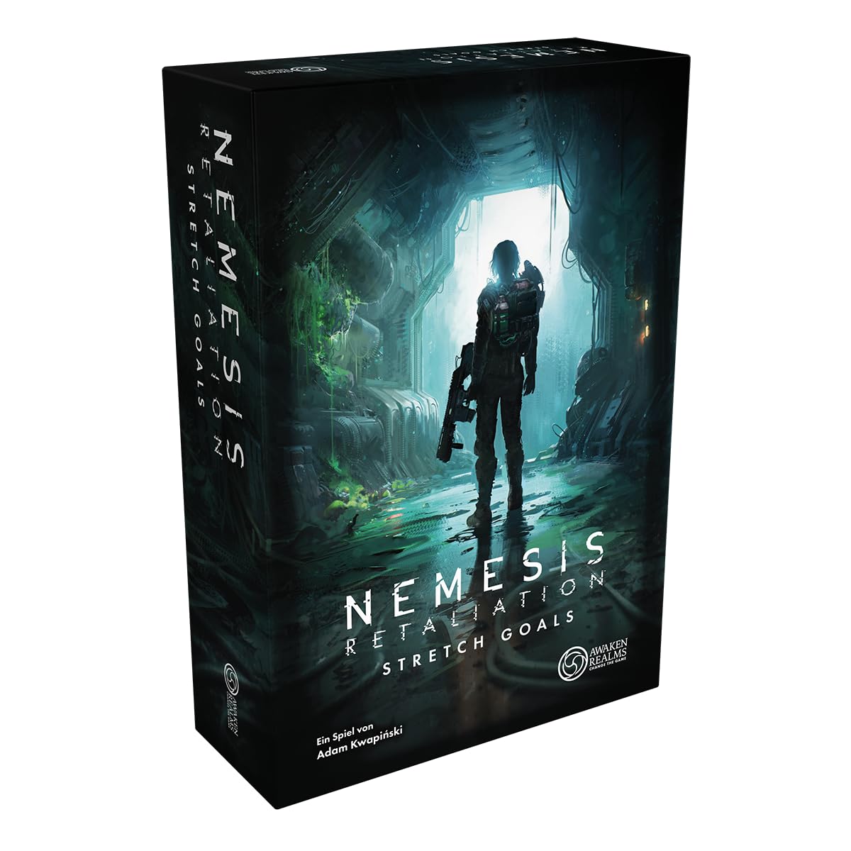 Awaken Realms, Nemesis: Retaliation – Stretch Goals, Erweiterung, Expertenspiel, 1-5 Spieler, 14+ Jahre, 120-180 Minuten, Deutsch
