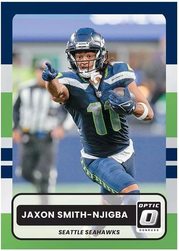 2025 Panini NFL Optic Donruss Football Trading Card Mega Box