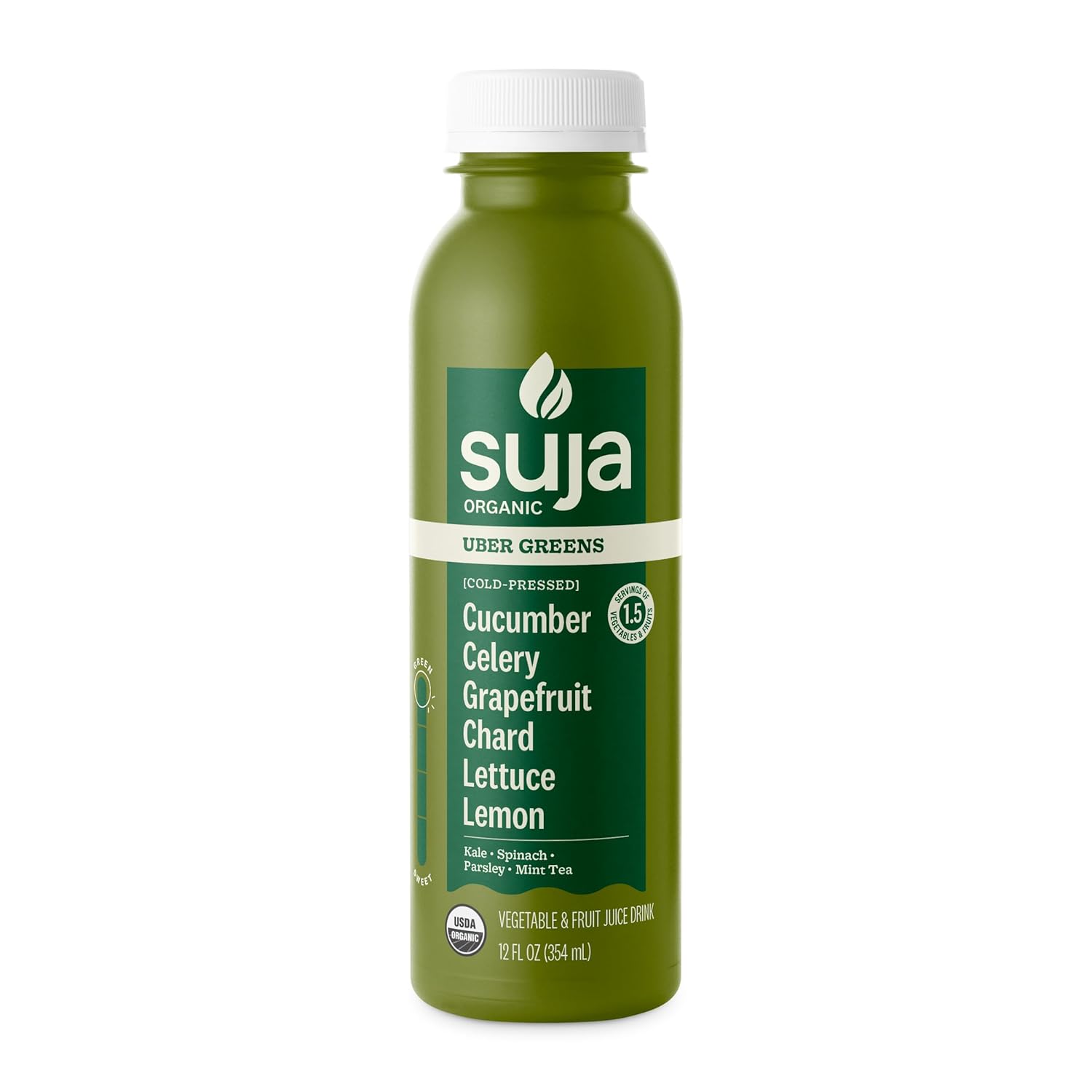 Suja Organic Uber Greens, 12 Fl Oz Bottle Suja Organic Uber Greens, 12 Fl Oz Bottle