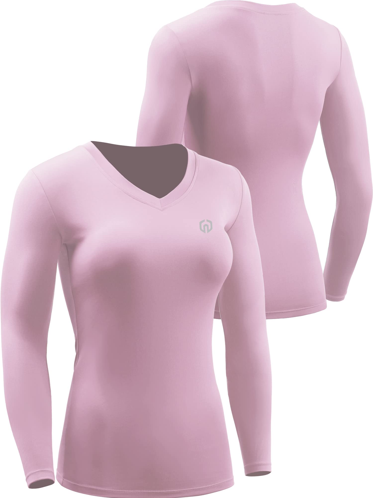Neleus Damen Athletic Yoga-Shirt (3er Pack)
