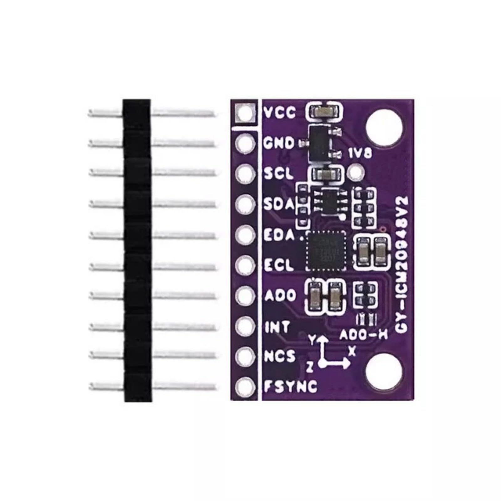 Nihenhao As Main Image Shows Bno085 9Axis Sensors Module Practical High Precisions Sensors Module Gy-Icm20948v2 9Dof Magnetometer Sensors Module
