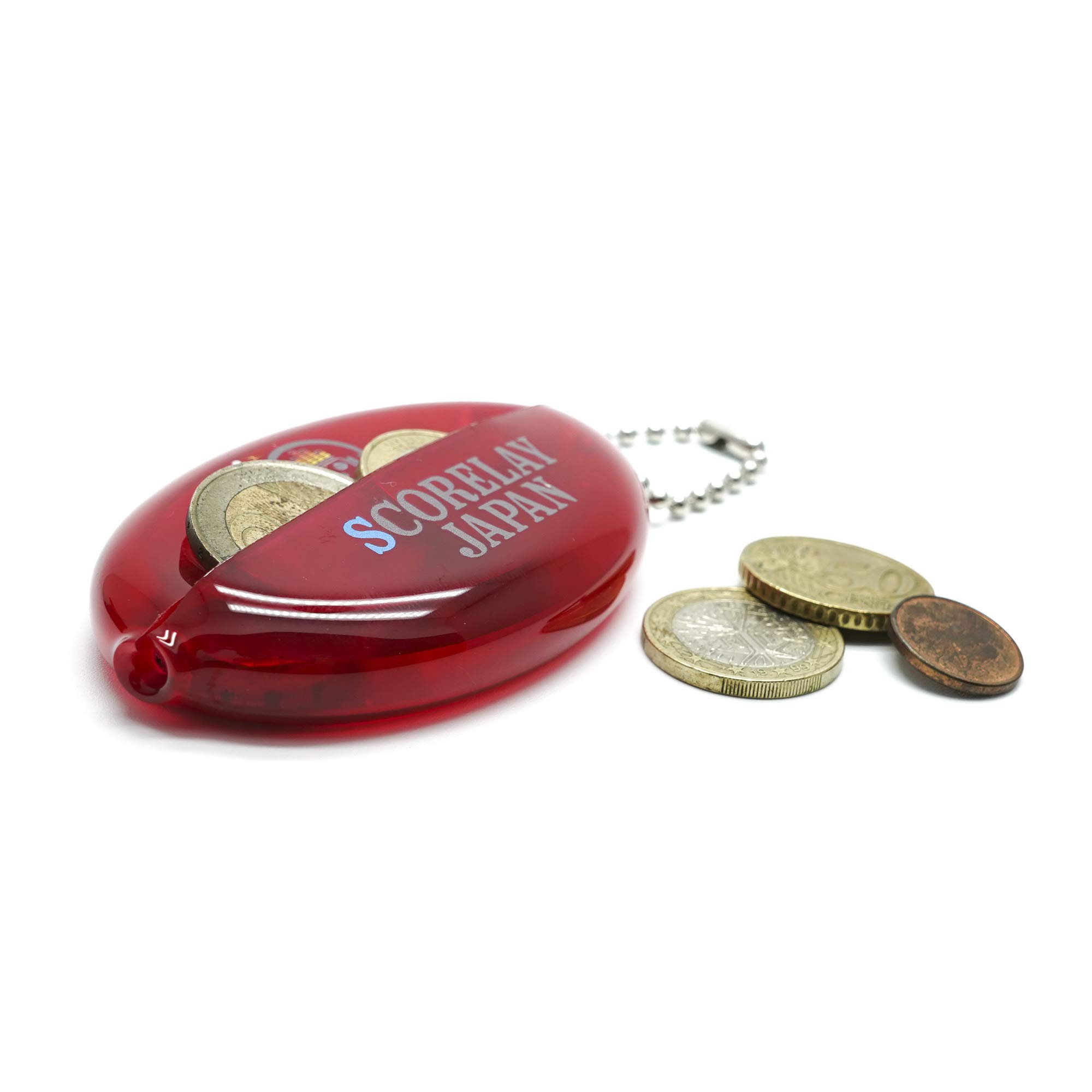 Amazon.co.jp: 【Quikey】コインケース/ピックケース Scorelay Japan - Red : ファッション