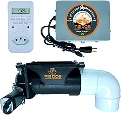 Mecanismo Dosador de Ração para Porcos com Timer Convencional Bivolt, Alimentador Automático para Suínos, Comedouro Profissional Robusto para Porco Caipira Chiqueiros