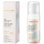 Evereden Kids Face Wash - 3.4 fl oz, Gentle Skin Care, Fresh Pomelo Scent, Gentle Foaming Cleanser, Non-Toxic and Hypoallergenic