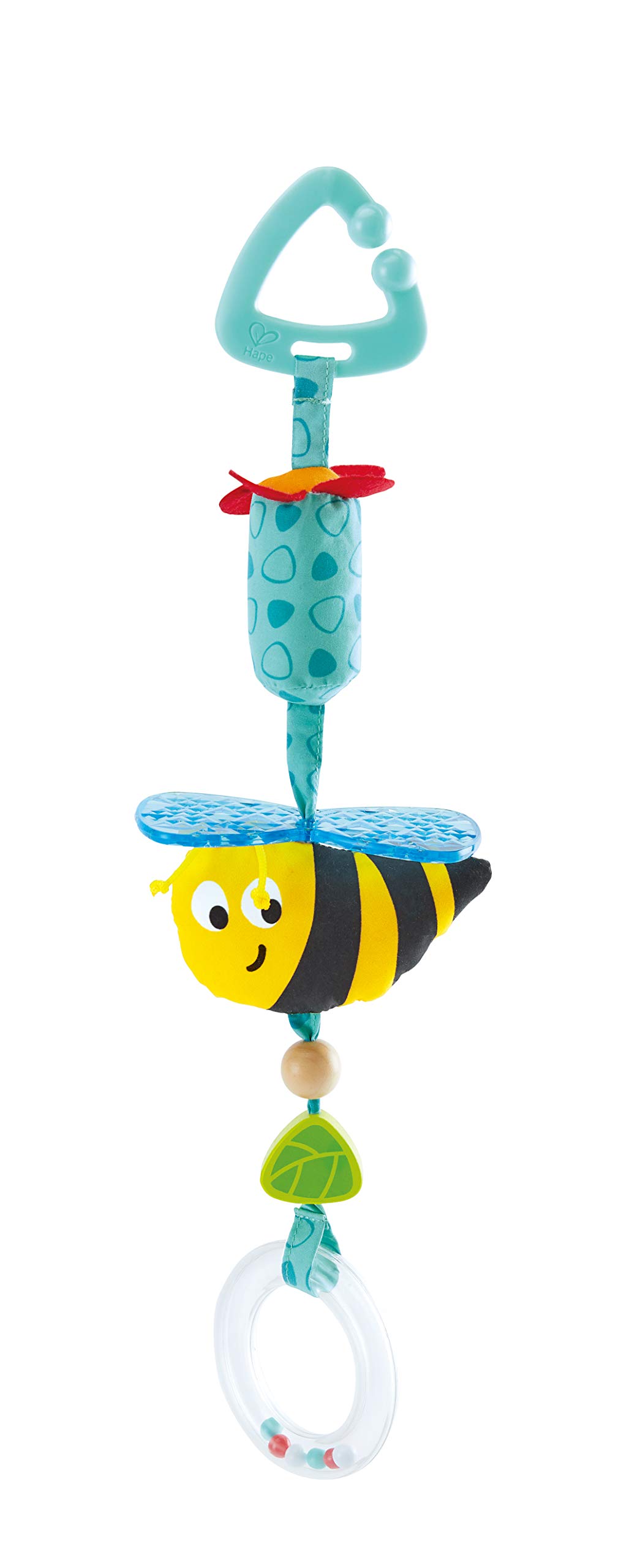 Bumblebee Pram Rattle | Clip-On Rattle Pram Bassinet And Pushchair Baby Toy – Suitable For Newborns,Multicolor, L: 15, W: 1.8, H: 4.3 Inch