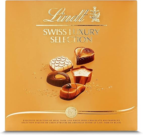 Artisanal Chocolate Gift Set - Chocolate Hamper with Luxury Confections, Double Choc Biscuits, Swiss Praline Selection - Sweet Gifts for Mum, Wife, Girlfriend or Sister from Regency Hampers