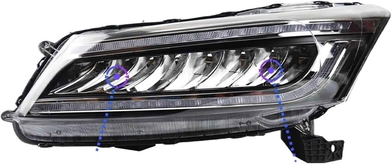 ヘッドライト車ホンダアコード G8 2008-2012 車 12V LED DRL Hella キセノンレンズ Hid H7 アコー