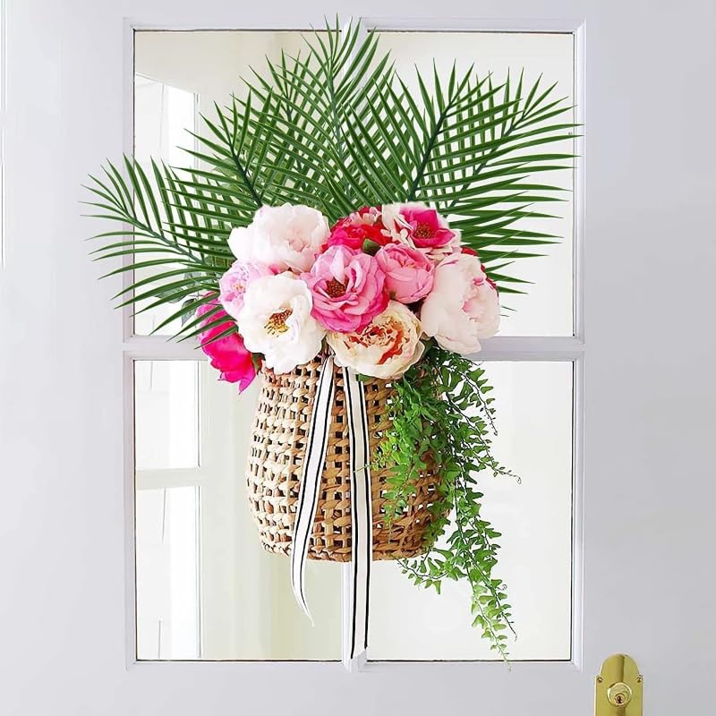 Arrangement floral de jungle sans entretien pour salon moderne - 5