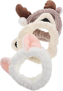 INOOMP 3 diademas elásticas suaves con orejas...