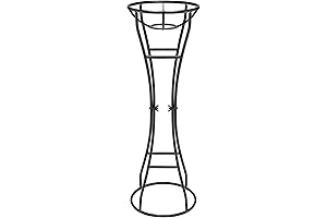 Alpine Corporation 24" Tall Metal Gazing Globe Stand