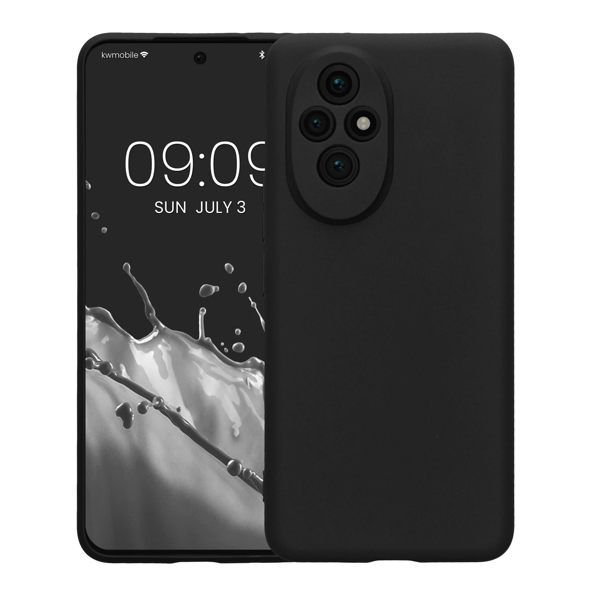 OneFlow SlimShield PRO Cover Flessibile Per Huawei Mate 20 Pro - Silicone E TPU Antiscivolo, Nero - Protezione Ultra Sottile - 2