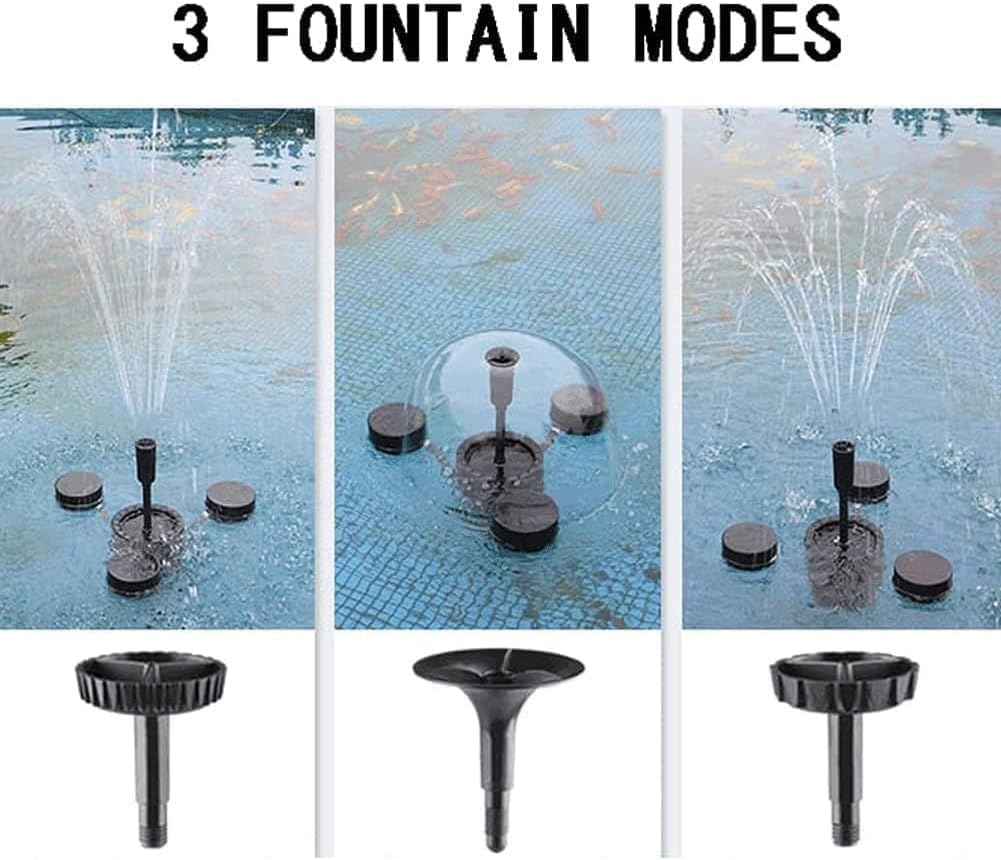 Colector de Hojas caídas for Estanque de Peces, Skimmer Flotante multifunción con Interruptor de 3 Modos de Fuente Skimmer Flotante for Piscina Adecuado for triturador de desechos de Estanque