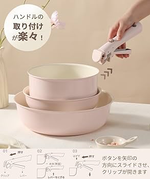 Amazon.co.jp: CAROTE カローテ フライパン セット 8点 食洗機