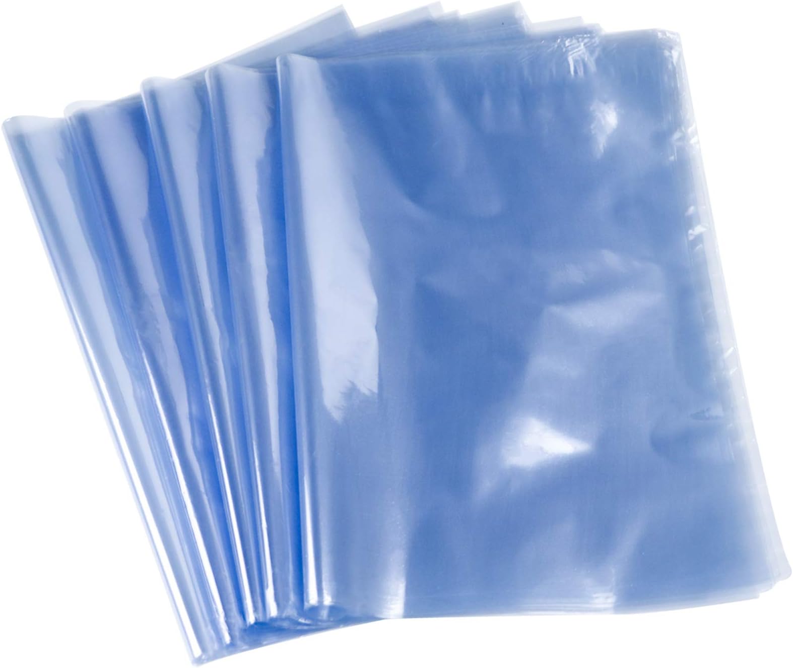Morepack Shrink Wrap Bags,12x16 Inches 20Pcs PVC Clear Heat Seal Shrink Wrap for Book,Bath Bombs,Film DVD/CD,Gift,Candles,Shoes,Soap,Bottles,Crafts and DIY Crafts