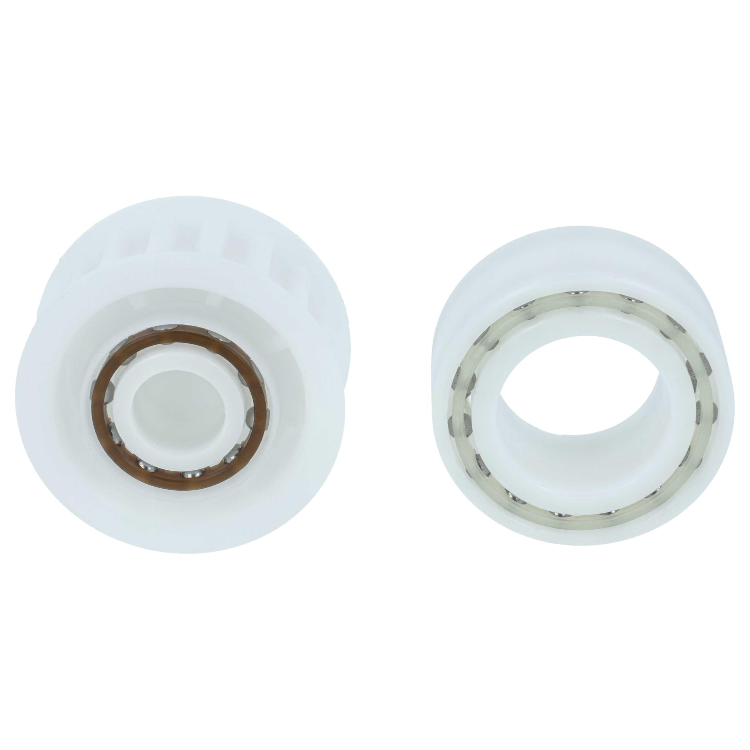 vhbw 4X Führungsräder, 2X Riemenscheiben Ersatz für Maytronics Dolphin 3884997-R6, 3884997-R3 für Poolsauger