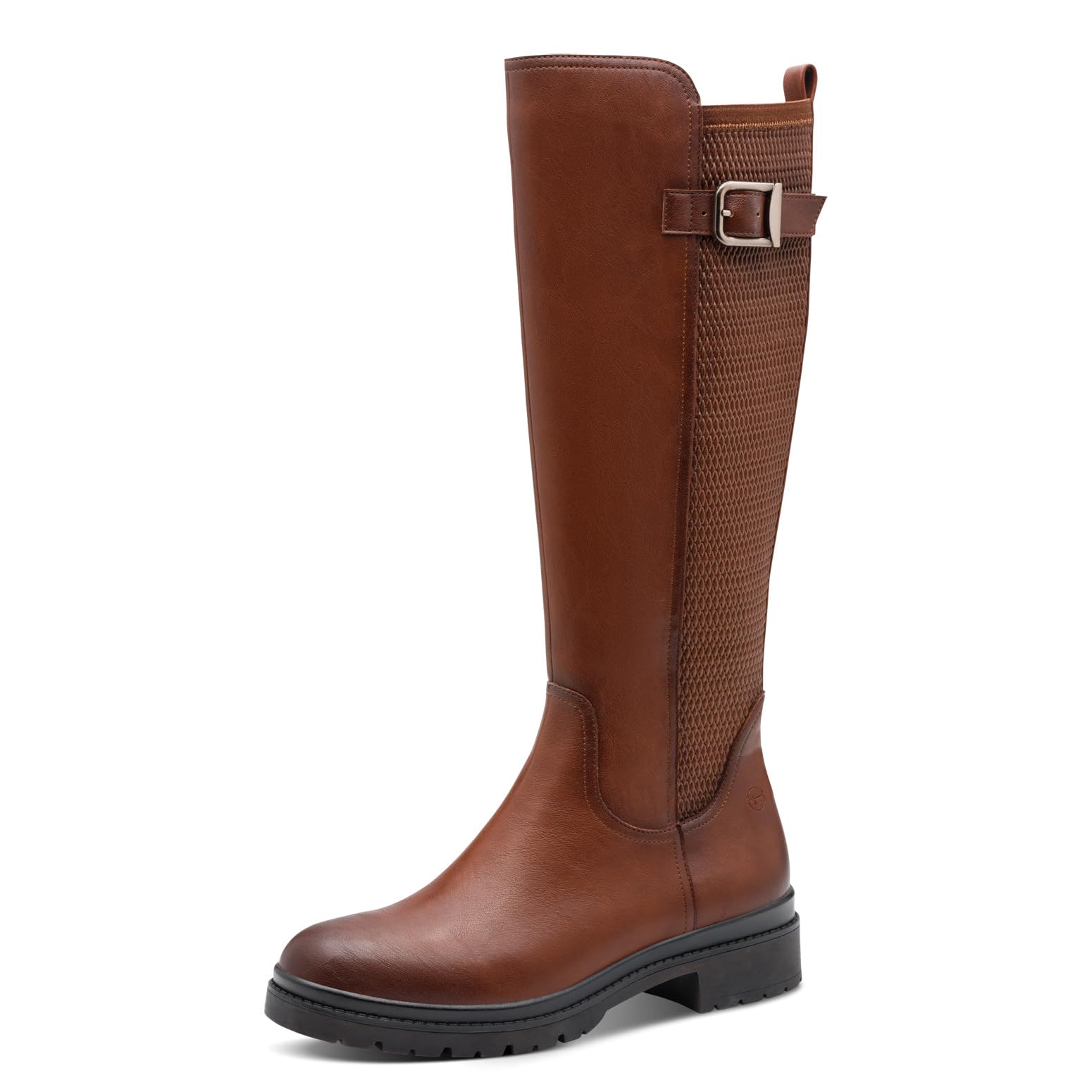 Tamaris Women's Flat Boots, Cognac, 37 EU