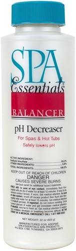 Spa Essentials 32519000 Gránulos reductores de pH para spas y jacuzzis, 22 onzas