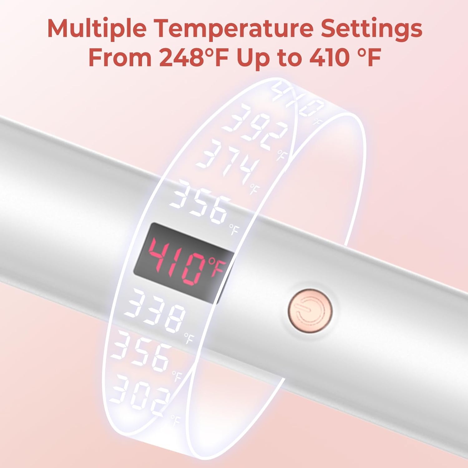 1 1/2 Inch Thermal Brush, Curling Heated Brush Round Fast Heating for Women, Double Voltage for Travel for Hair Straightening Curling Volumize, Ceramic Tourmaline Technology - Image 5