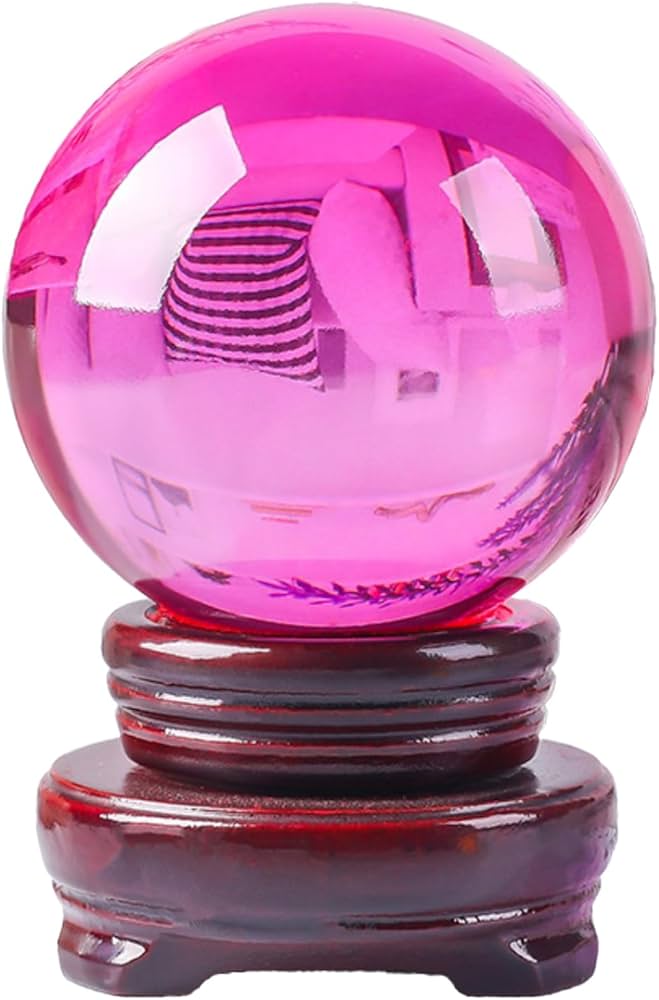 Amazon.co.jp: S.fields.inc 水晶玉 10cm 台座付き クリスタルボール