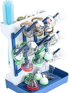 TAME Baby Bottle Drying Rack Space Saving for Countertop & Kitchen