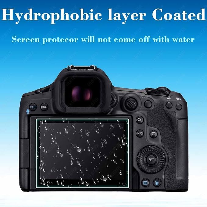 Protector de pantalla 9H vidrio templado para Canon EOS R5 II miniatura 5