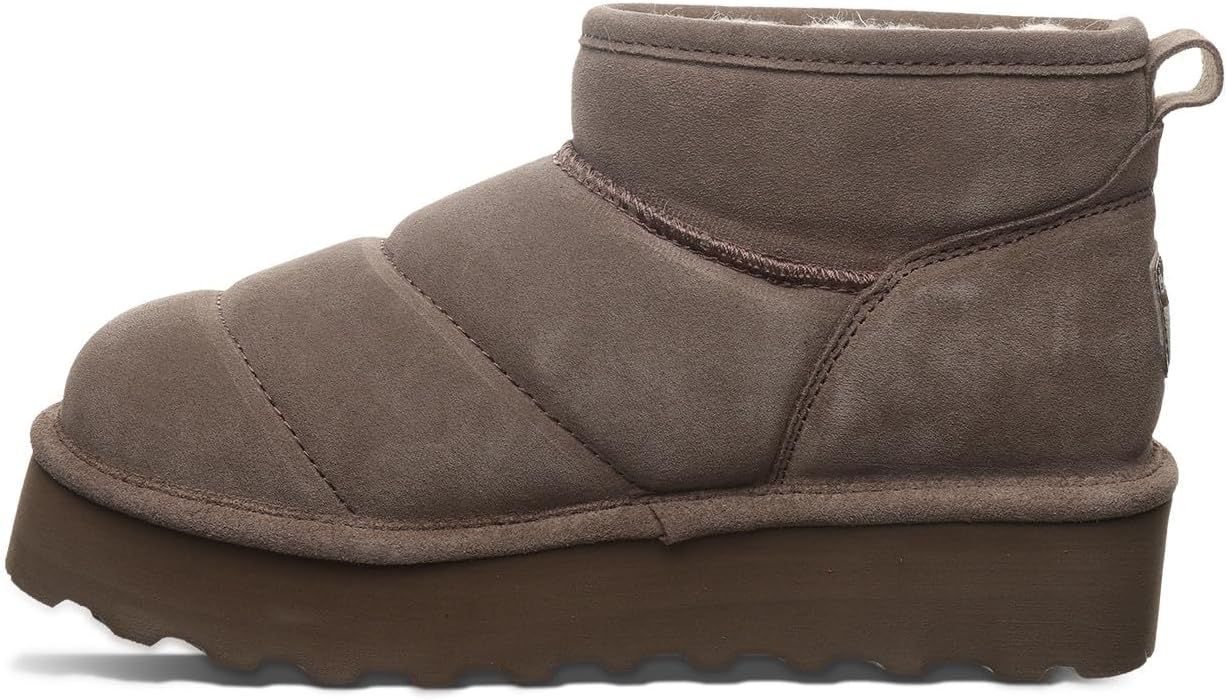BEARPAW Women's Quilted Retro Shorty Ankle Boot