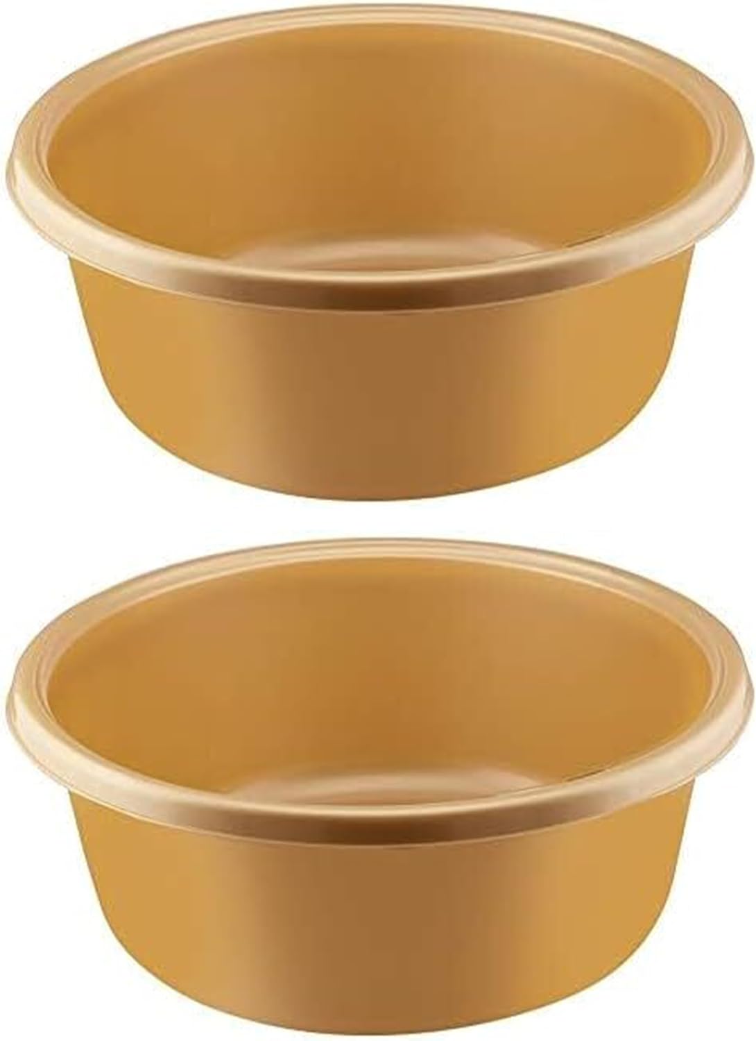 YBM Home Round Plastic Wash Basin, 7 Quarts, 11.25", Violet, Pack of 1