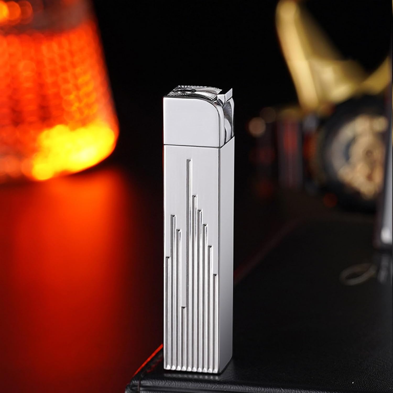 詰め替え可能なインフレータブルライター ジェットフレームライター メンズ 喫煙ツール ポータブル アウトドア ライター キャンドルの