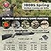 Wearable4U Hatsan 1000S Spring Striker Combo .25 Cal Break Barrel AirRifle 25 Cal 150ct Pellets and 100x Paper Targets Bundle