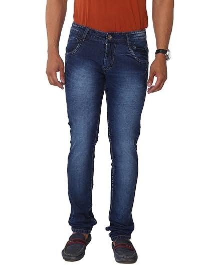 Hi-Wok 69 Mens Regular Fit Denim Jeans 