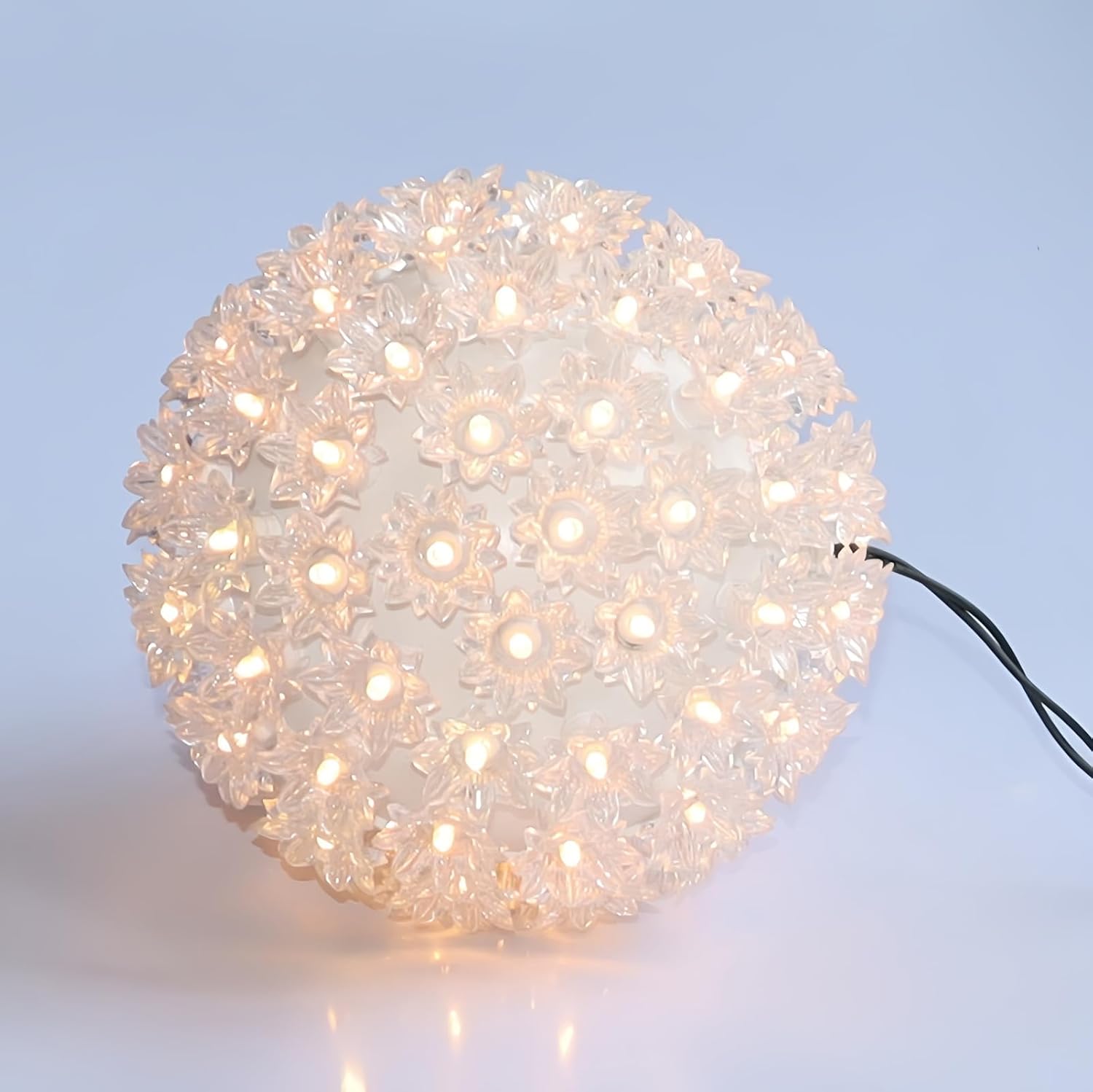 Warm White Starlight Sphere Lights 7.5 Inches, UL Certified and Commercial Grade LED Hanging Sphere Light, for Indoor and Outdoor Christmas, Patio, Garden. image 2